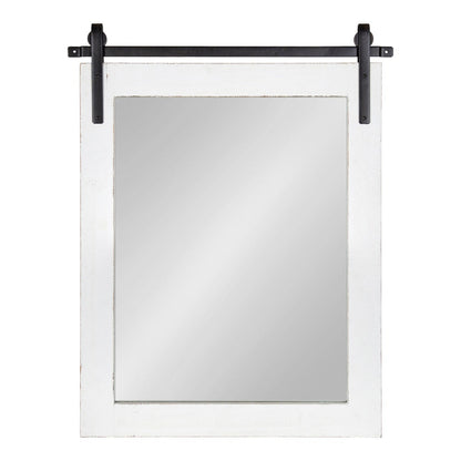 Kate and Laurel Cates Miroir mural rectangulaire rustique