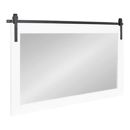 Kate and Laurel Cates Miroir mural rectangulaire rustique