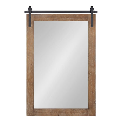 Kate and Laurel Cates Miroir mural rectangulaire rustique