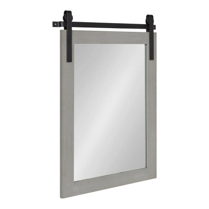 Kate and Laurel Cates Miroir mural rectangulaire rustique