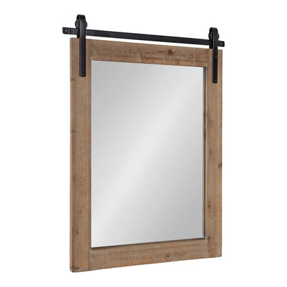 Kate and Laurel Cates Miroir mural rectangulaire rustique