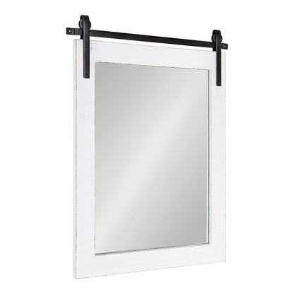 Kate and Laurel Cates Miroir mural rectangulaire rustique