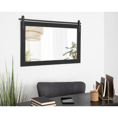 Kate and Laurel Cates Miroir mural rectangulaire rustique