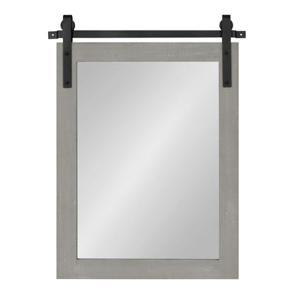 Kate and Laurel Cates Miroir mural rectangulaire rustique