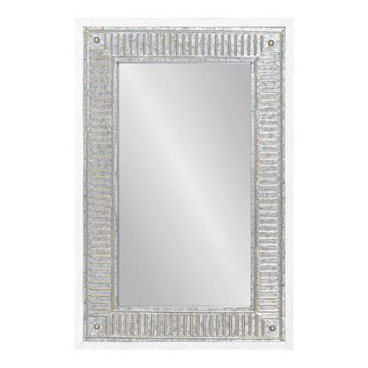 Miroir mural en bois et métal Deely de Kate and Laurel