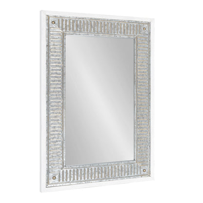 Miroir mural en bois et métal Deely de Kate and Laurel