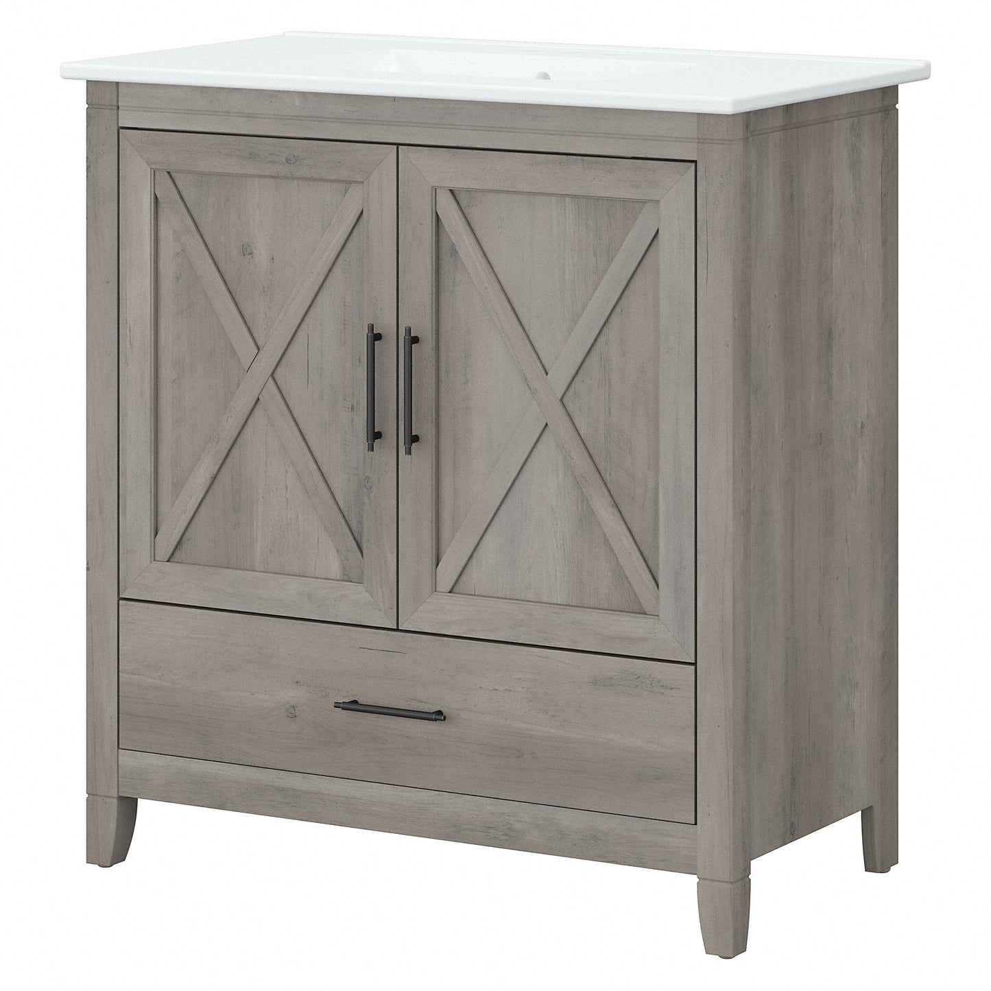 Meuble-lavabo de salle de bain Key West 32W avec lavabo de Bush Furniture