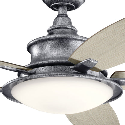 Ventilateur de plafond Kichler Cameron 52 à 5 pales avec LED et télécommande