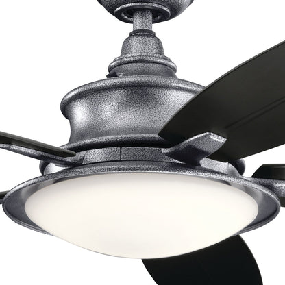Ventilateur de plafond Kichler Cameron 52 à 5 pales avec LED et télécommande