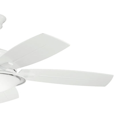 Ventilateur de plafond Kichler Cameron 52 à 5 pales avec LED et télécommande