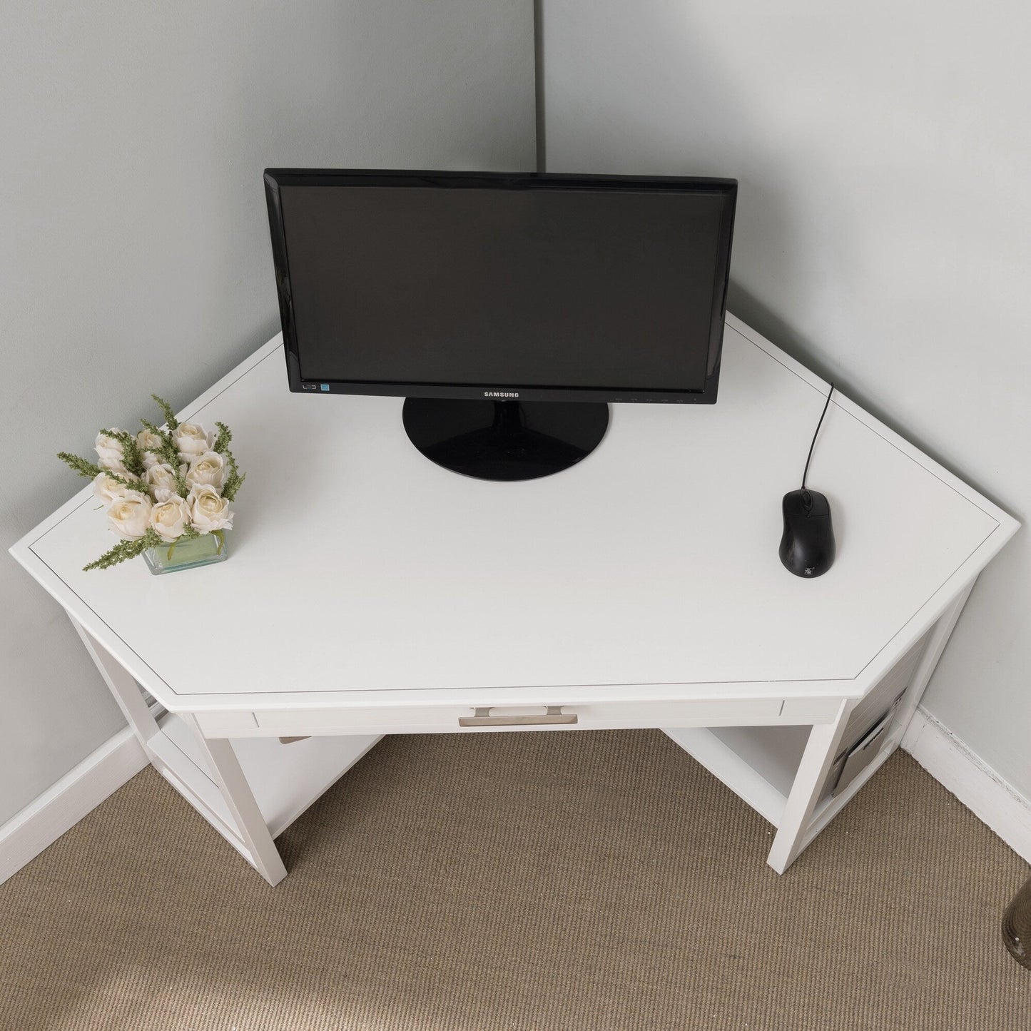Bureau d'écriture d'angle Mission de Leick Home