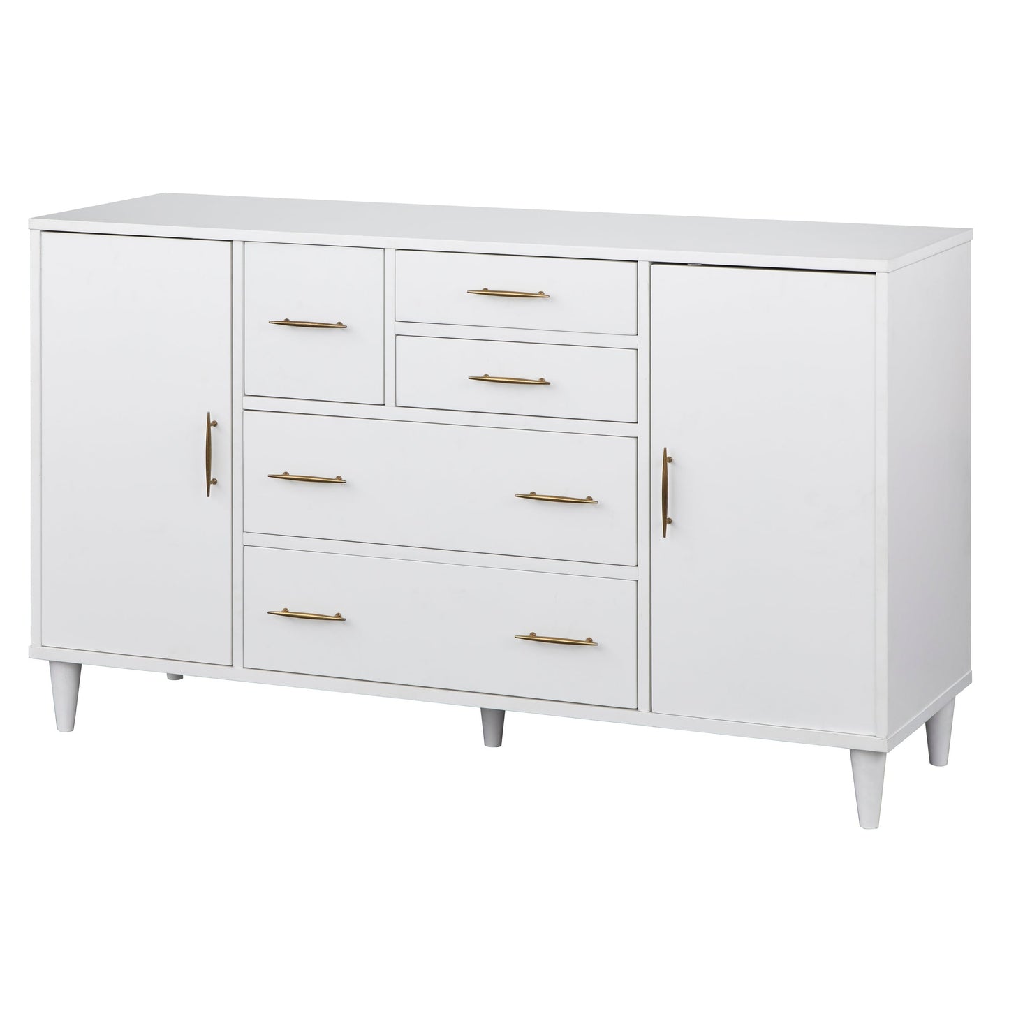 Buffet/Meuble de rangement Ana de Lifestorey, style milieu de siècle