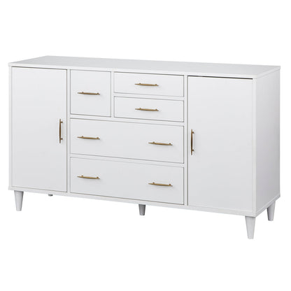 Buffet/Meuble de rangement Ana de Lifestorey, style milieu de siècle