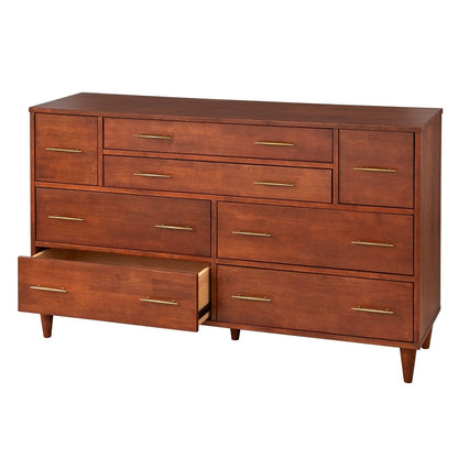 Commode Ana à 8 tiroirs de Lifestorey, style moderne du milieu du siècle.
