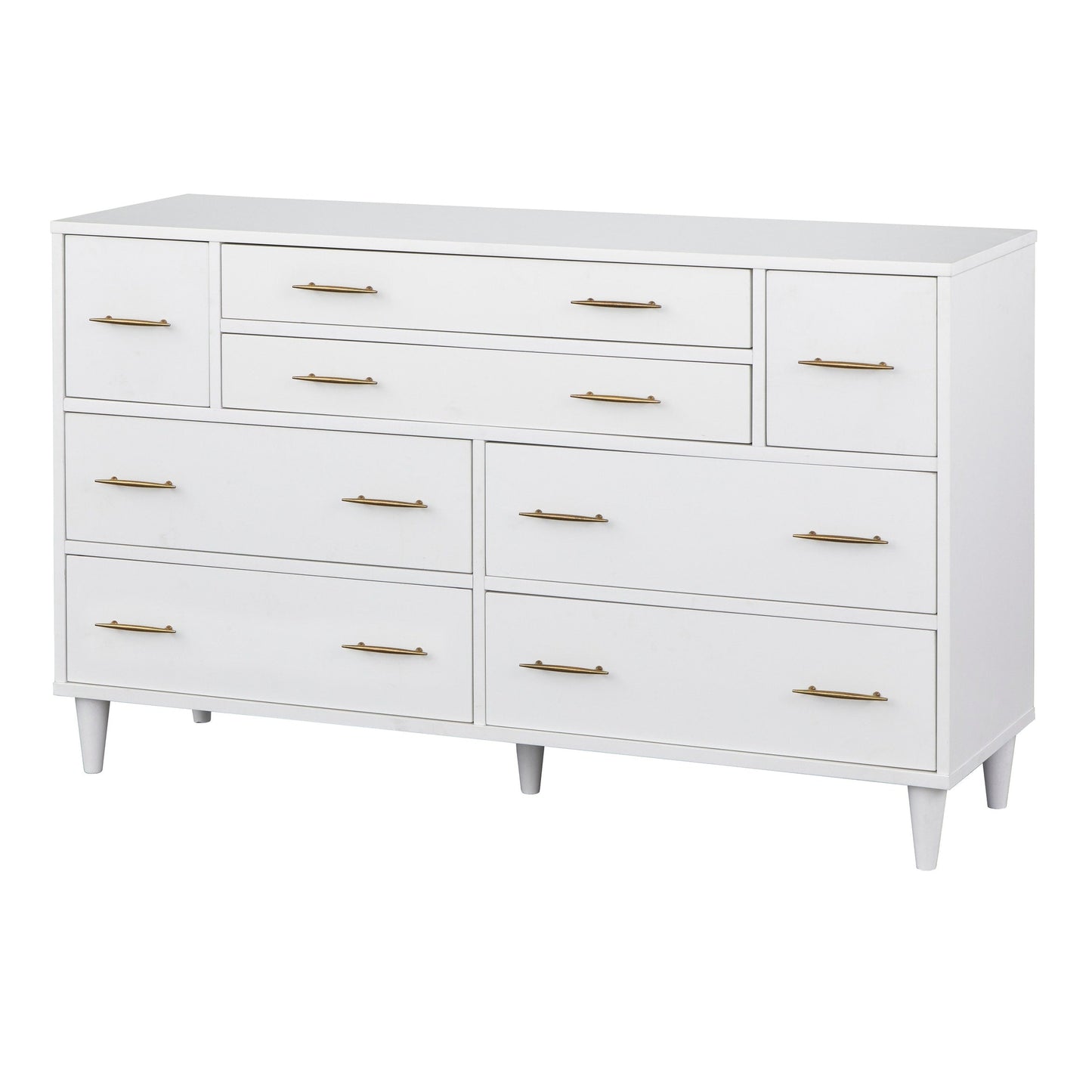 Commode Ana à 8 tiroirs de Lifestorey, style moderne du milieu du siècle.