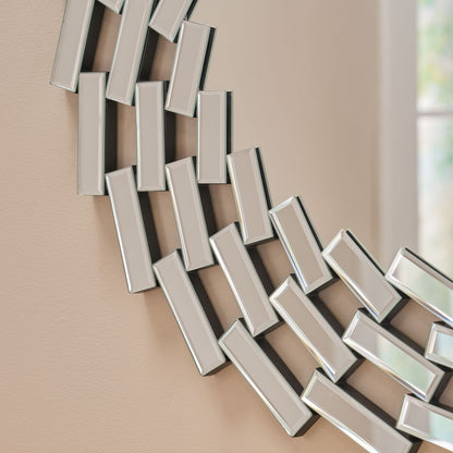 Miroir mural Lileas Glam de Christopher Knight Home - Argenté