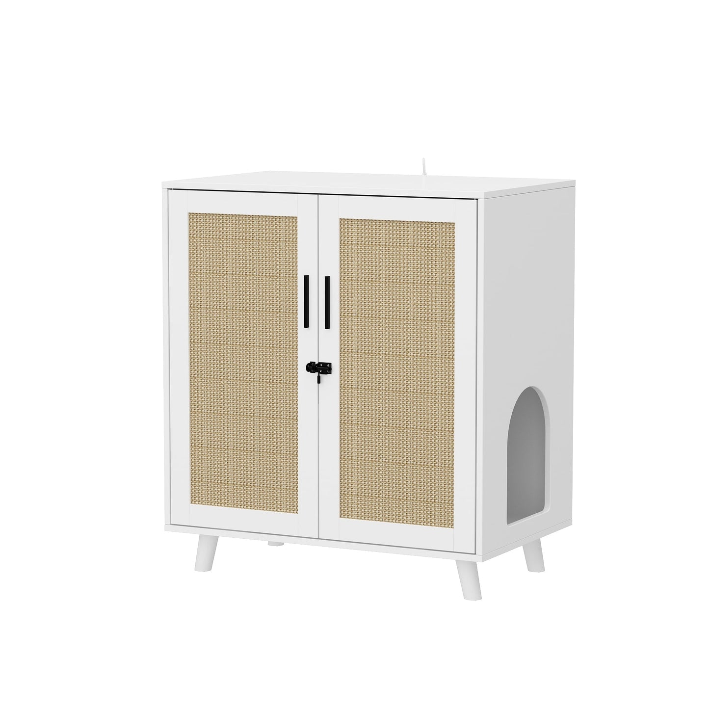 Abri pour litière, meuble pour litière de chat, table d'appoint, table de canapé
