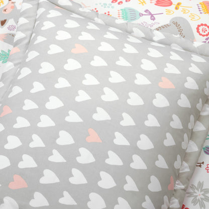 Drap-housse Lush Decor Pixie Fox avec édredon pour enfants "Retour à l'école"