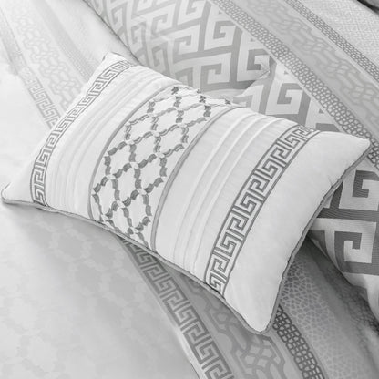 Ensemble de couette géométrique jacquard Christian de Madison Park, 7 pièces