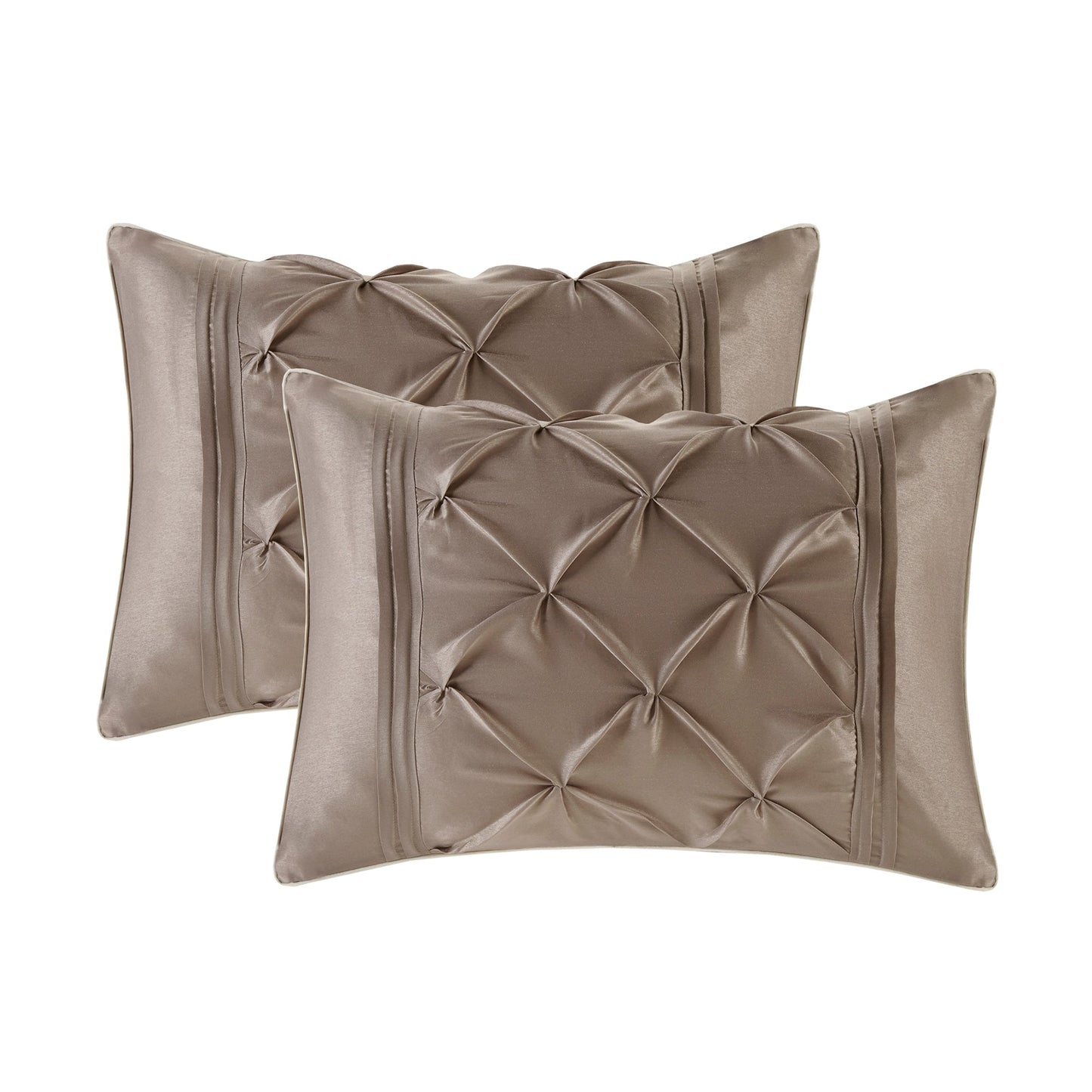 Madison Park Essentials Loretta, ensemble de 24 pièces pour chambre à coucher avec panneaux de fenêtre et ensemble de draps