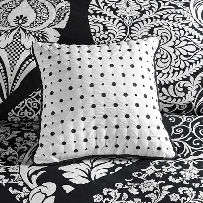 Ensemble de couette imprimée en coton Marcella de Madison Park, 7 pièces