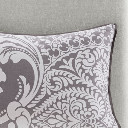 Ensemble de couette imprimée en coton Marcella de Madison Park, 7 pièces