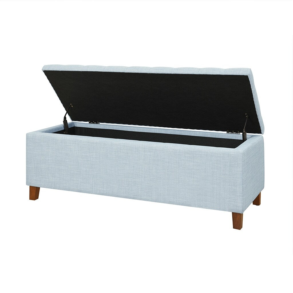 Banc de rangement capitonné et rembourré Madison Park Sasha