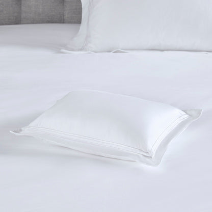 Ensemble de housse de couette brodée en satin de coton 100 % Madison Park Signature, collection de luxe, 500 fils au pouce.