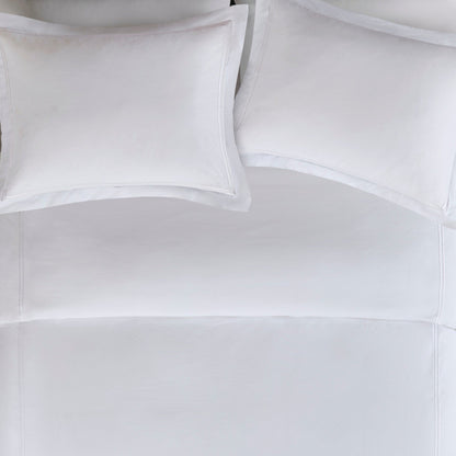 Ensemble de housse de couette brodée en satin de coton 100 % Madison Park Signature, collection de luxe, 500 fils au pouce.