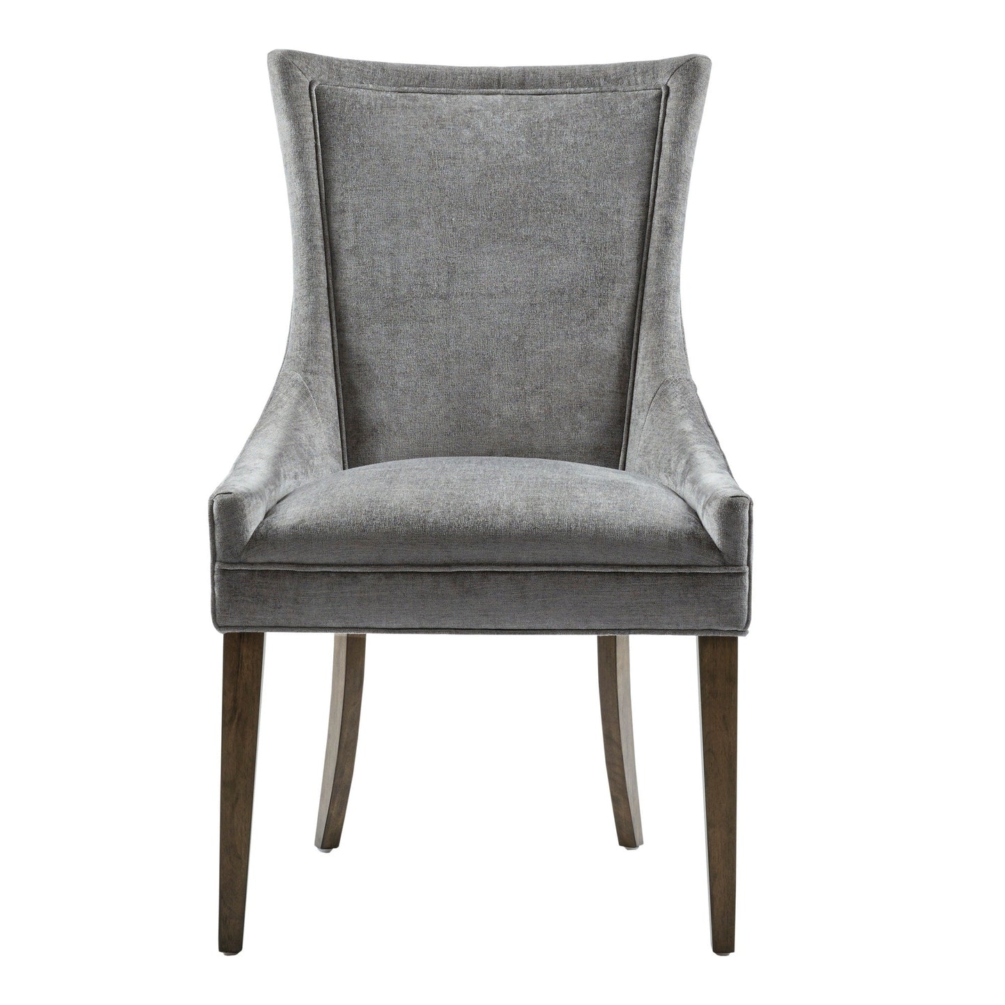 Madison Park Signature Fauteuils de salle à manger Ultra rembourrés avec pieds en bois (lot de 2) - N/A