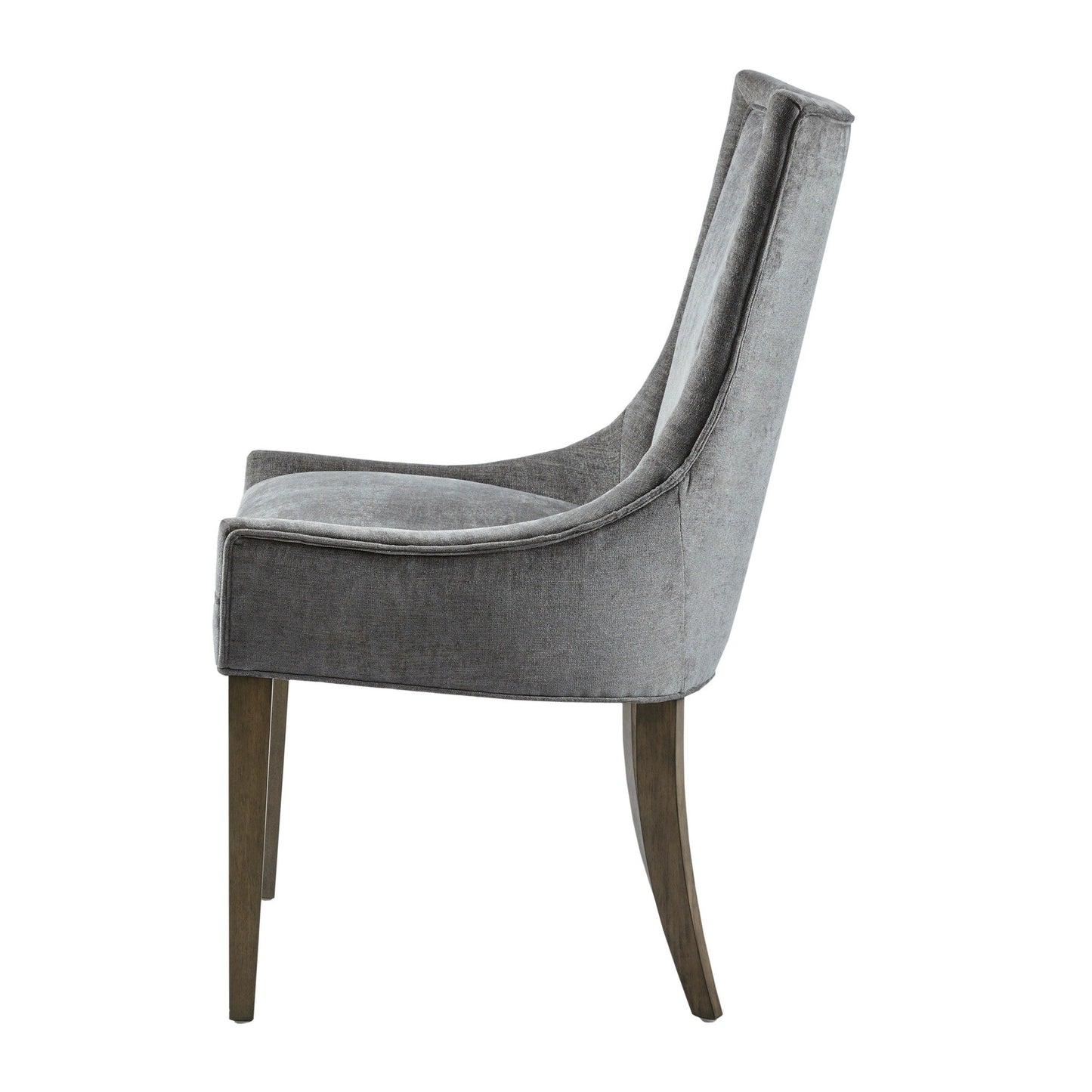 Madison Park Signature Fauteuils de salle à manger Ultra rembourrés avec pieds en bois (lot de 2) - N/A