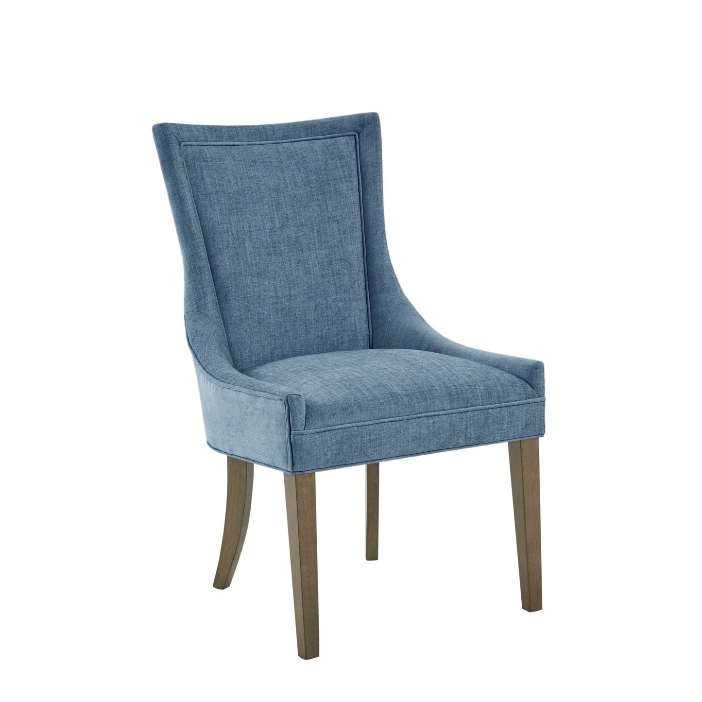 Madison Park Signature Fauteuils de salle à manger Ultra rembourrés avec pieds en bois (lot de 2) - N/A