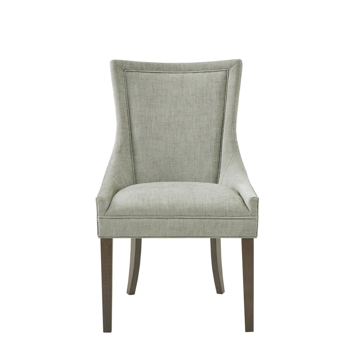 Madison Park Signature Fauteuils de salle à manger Ultra rembourrés avec pieds en bois (lot de 2) - N/A