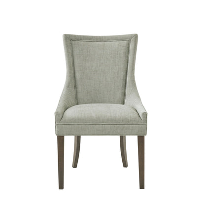 Madison Park Signature Fauteuils de salle à manger Ultra rembourrés avec pieds en bois (lot de 2) - N/A