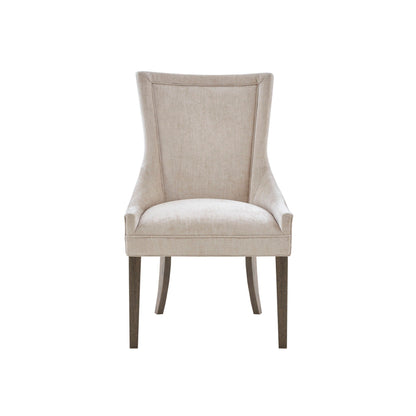 Madison Park Signature Fauteuils de salle à manger Ultra rembourrés avec pieds en bois (lot de 2) - N/A