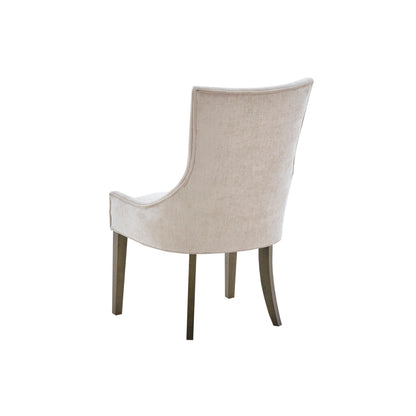 Madison Park Signature Fauteuils de salle à manger Ultra rembourrés avec pieds en bois (lot de 2) - N/A