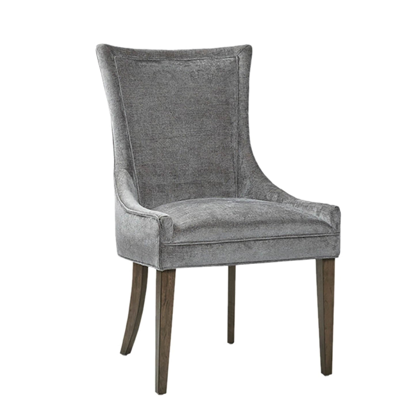 Madison Park Signature Fauteuils de salle à manger Ultra rembourrés avec pieds en bois (lot de 2) - N/A