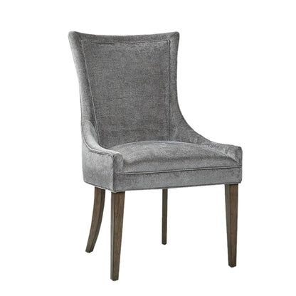 Madison Park Signature Fauteuils de salle à manger Ultra rembourrés avec pieds en bois (lot de 2) - N/A