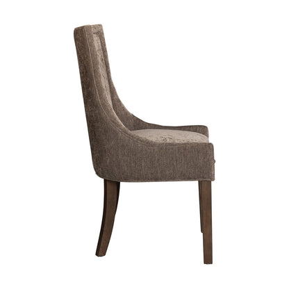 Madison Park Signature Fauteuils de salle à manger Ultra rembourrés avec pieds en bois (lot de 2) - N/A