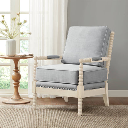 Fauteuil à cadre en bois tourné Donohue de Madison Park