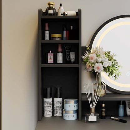 Ensemble coiffeuse avec miroir à écran tactile et tabouret