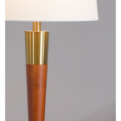 Lampes de table Manhattan en bois massif (lot de 2)