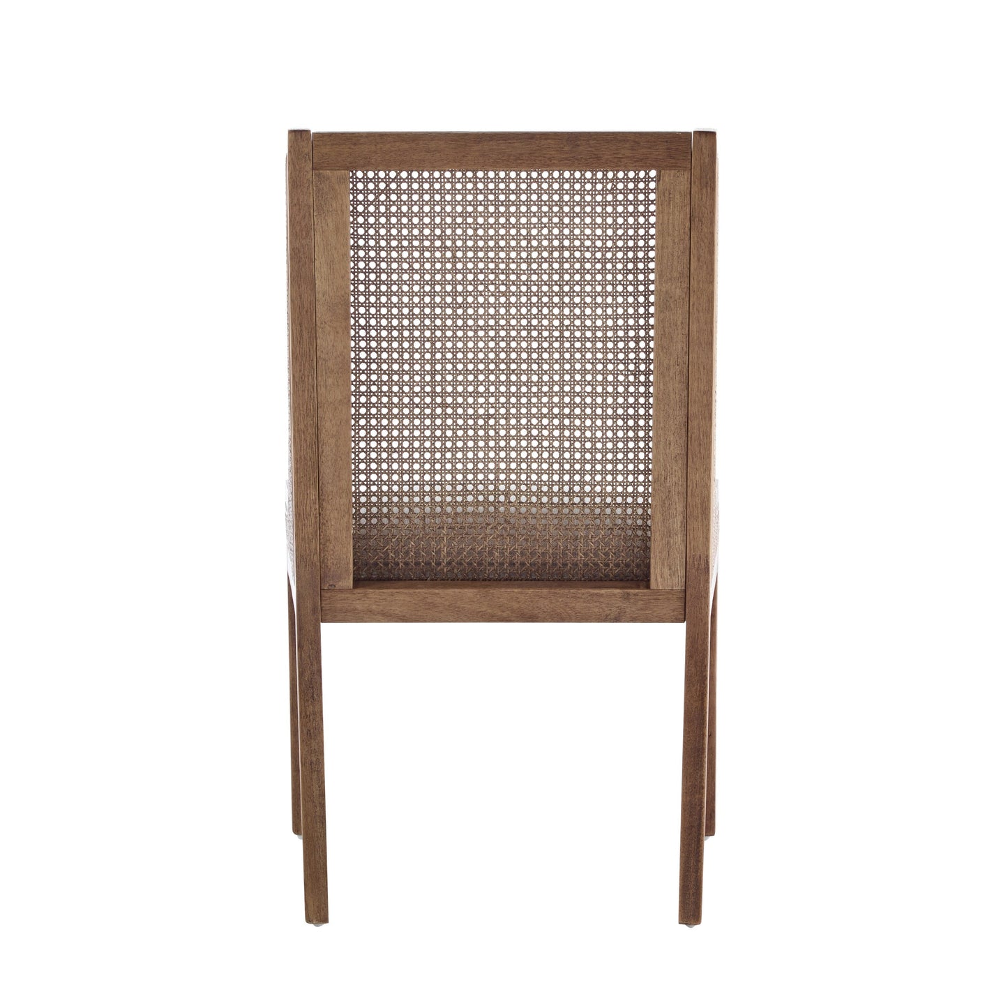 Christopher Knight Home - Chaises de salle à manger rembourrées en osier et bois Maurers (lot de 2)
