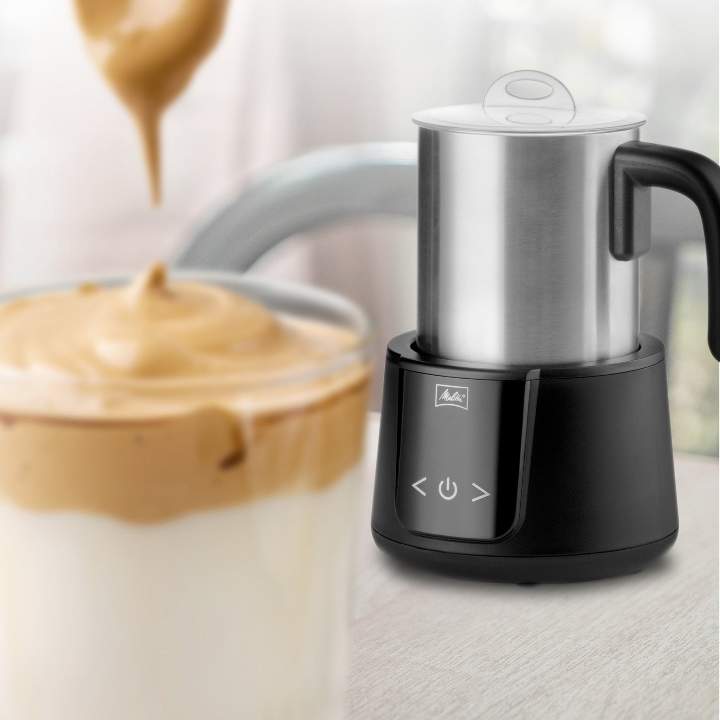 Melitta Montalatte, mousseur à lait pour cappuccino et latte