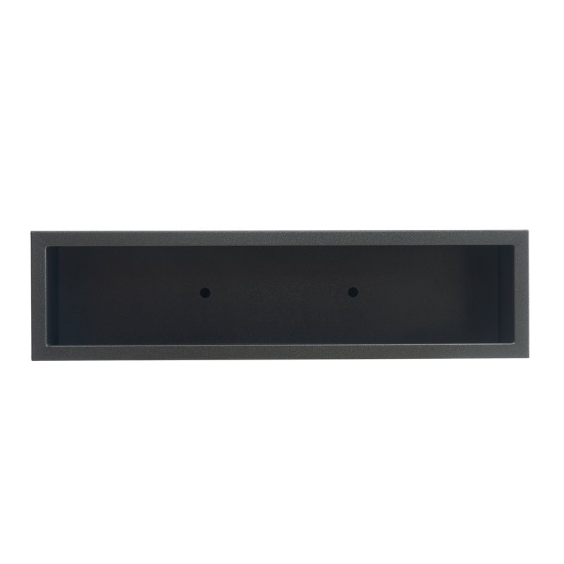 Grand bac à plantes métallique pour extérieur, 96,5 x 76,2 x 76,2 cm (LxlxH) - Bac à plantes séparateur en métal - 96,5 x 76,2 x 25,4 cm