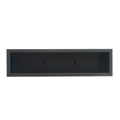 Grand bac à plantes métallique pour extérieur, 96,5 x 76,2 x 76,2 cm (LxlxH) - Bac à plantes séparateur en métal - 96,5 x 76,2 x 25,4 cm