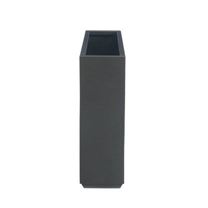 Grand bac à plantes métallique pour extérieur, 96,5 x 76,2 x 76,2 cm (LxlxH) - Bac à plantes séparateur en métal - 96,5 x 76,2 x 25,4 cm