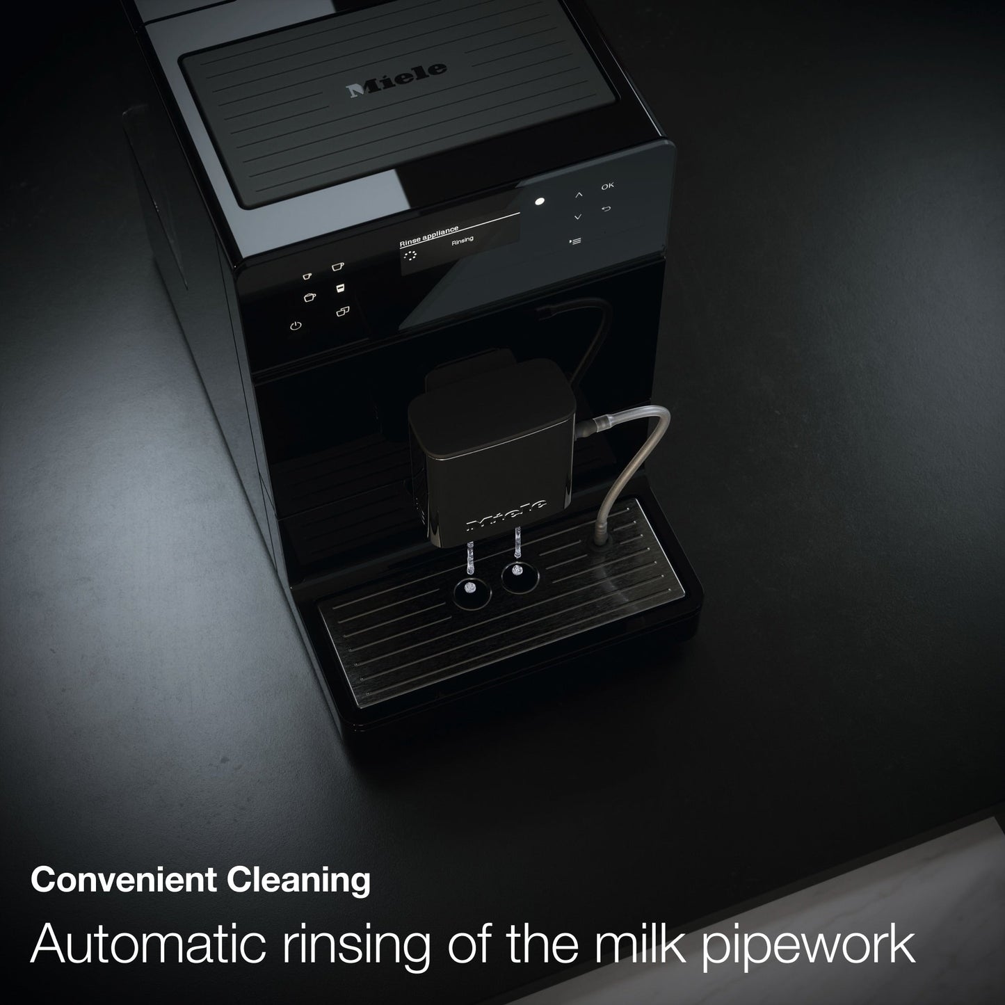 Machine à café à poser Miele CM 5310 Silence - Noir obsidienne