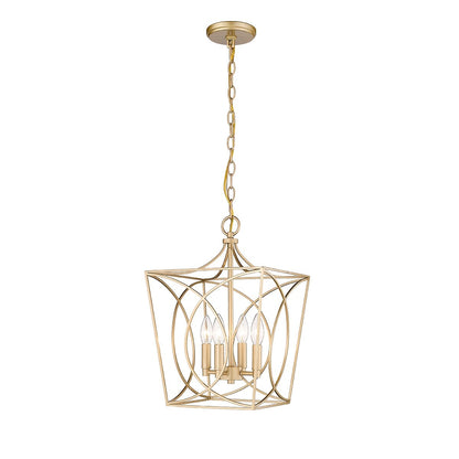 Suspension Tracy à 4 lumières de Millennium Lighting, disponible en plusieurs finitions