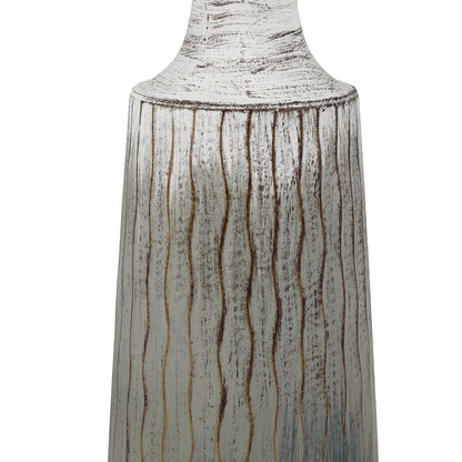 Vases en forme de bouteille en métal multicolores dégradés (lot de 3)